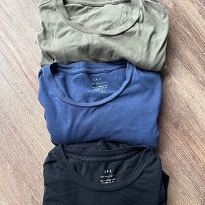 Men's L/S Supima Jersey Crew Tee - MEDIUM